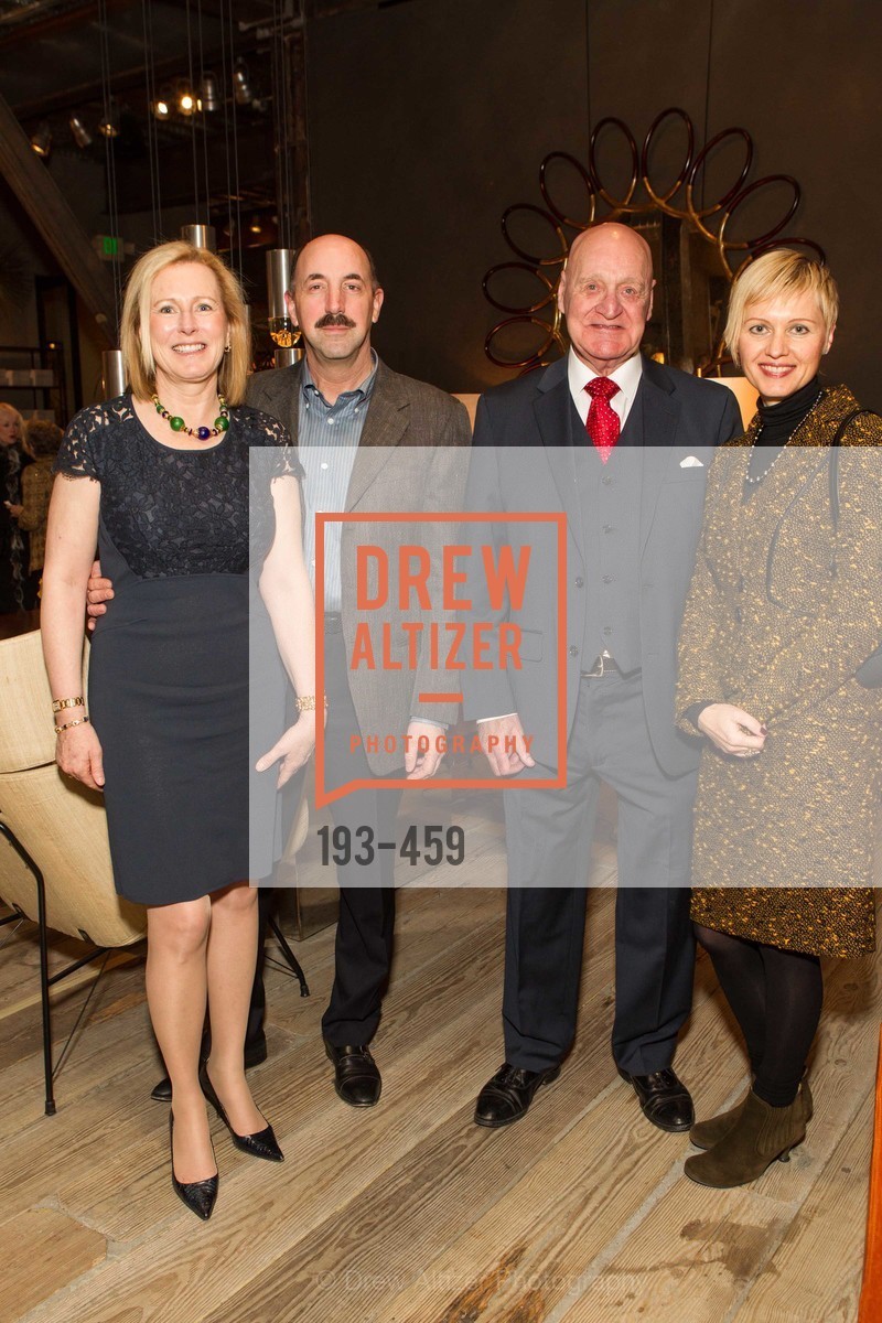Pat Belotti, Paul Belotti, Ivan Sharpe, Lana Marochnik, 2014 SAN FRANCISCO BALLET OPENING NIGHT GALA Patron and Sponsor Reception, US. US, . US, Photo #193-459 Pat Belotti, Paul Belotti, Ivan Sharpe, Lana Marochnik, Photo #193-459