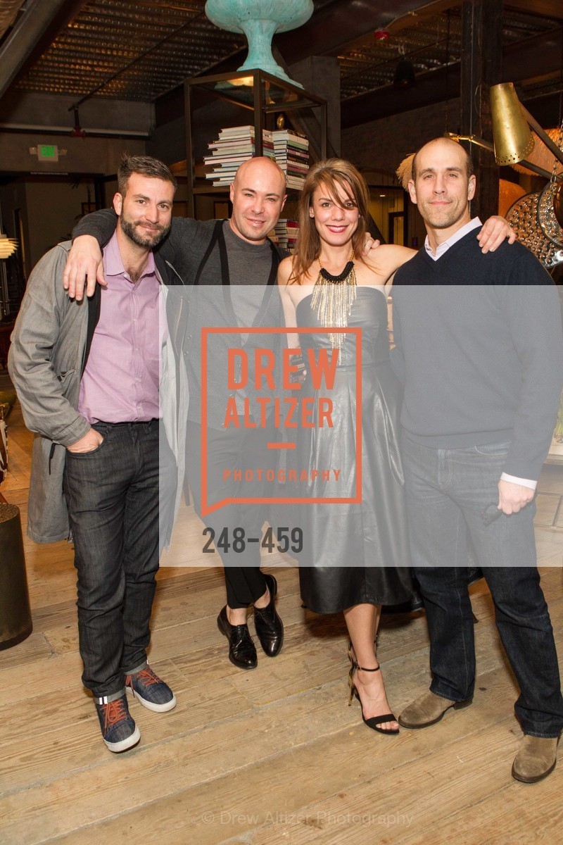 Jason Jackson, Darin Geise, Tiffany Emerson, Dean Raft, 2014 SAN FRANCISCO BALLET OPENING NIGHT GALA Patron and Sponsor Reception, US. US, January 14th, 2014,Drew Altizer, Drew Altizer Photography, full-service agency, private events, San Francisco photographer, photographer california