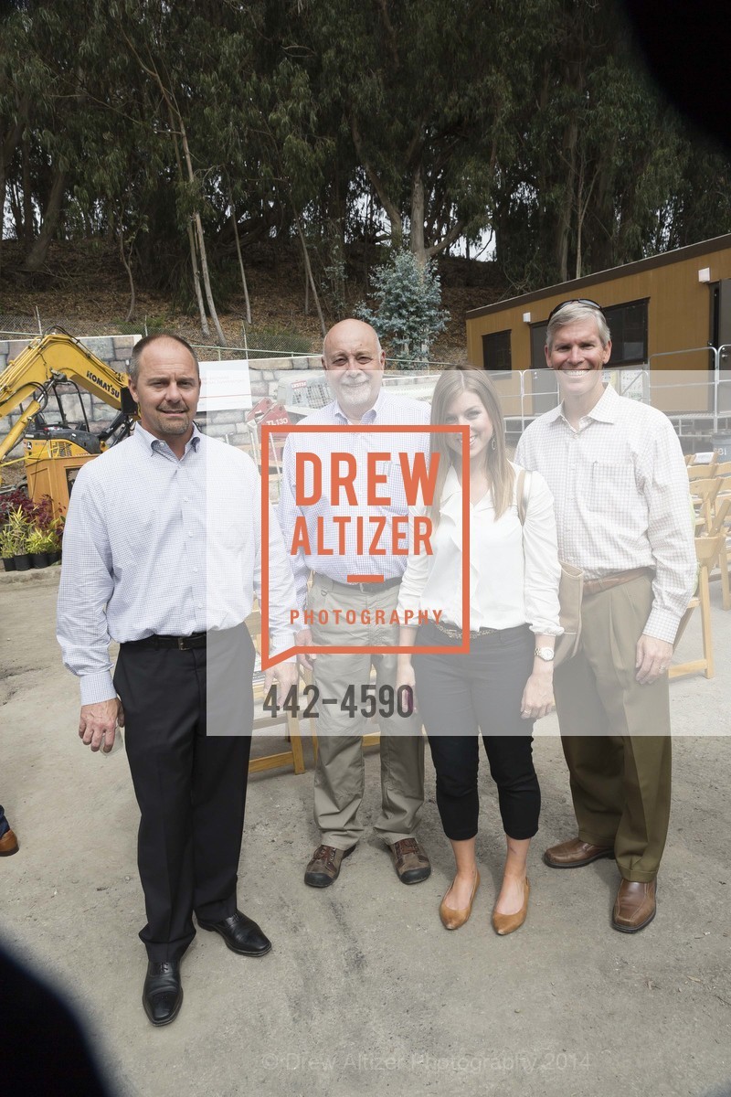 Greg Narvick, Joe Mazetti, Nicole Morrison, Joe Olla, SF ZOO and KORET-TAUBE South American Tropical Forest and Aviary Groundbreaking Ceremony, US, September 23rd, 2014, Photo #442-4590 Greg Narvick, Joe Mazetti, Nicole Morrison, Joe Olla, Photo #442-4590