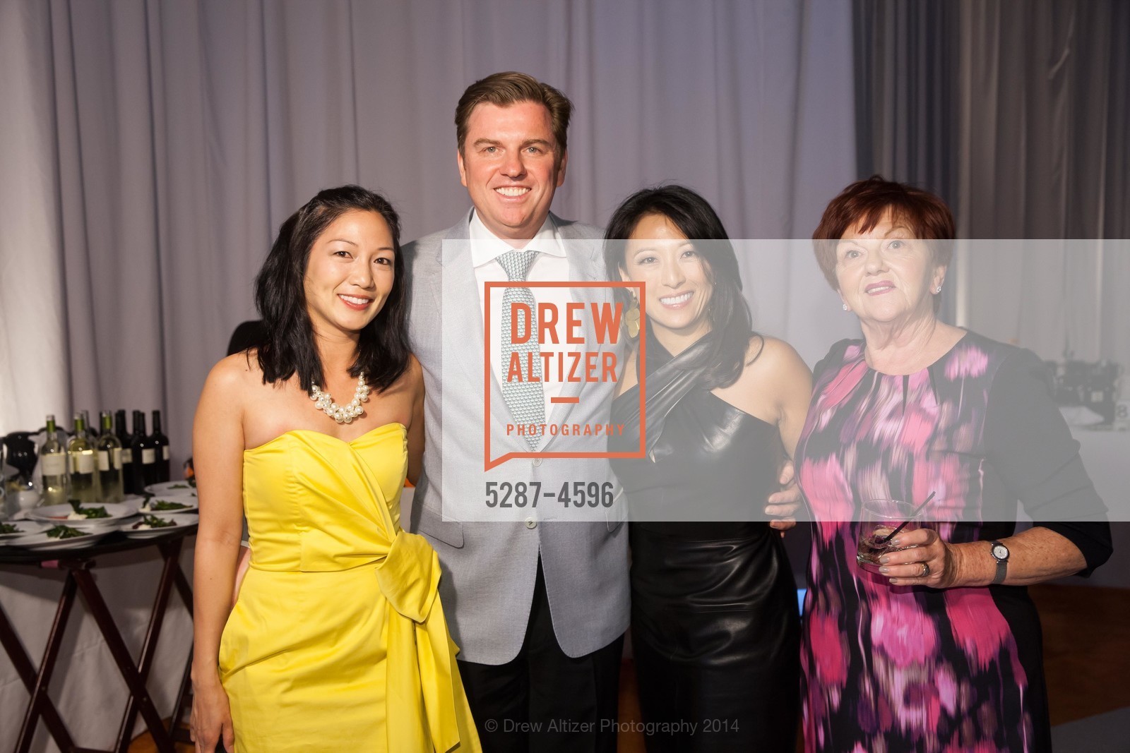 Louisa Tu, Tony Bates, Cori Bates, Laurie Kostic, TIPPING POINT COMMUNITY Benefit 2014, US, May 8th, 2014, Photo #5287-4596 Louisa Tu, Tony Bates, Cori Bates, Laurie Kostic, Photo #5287-4596