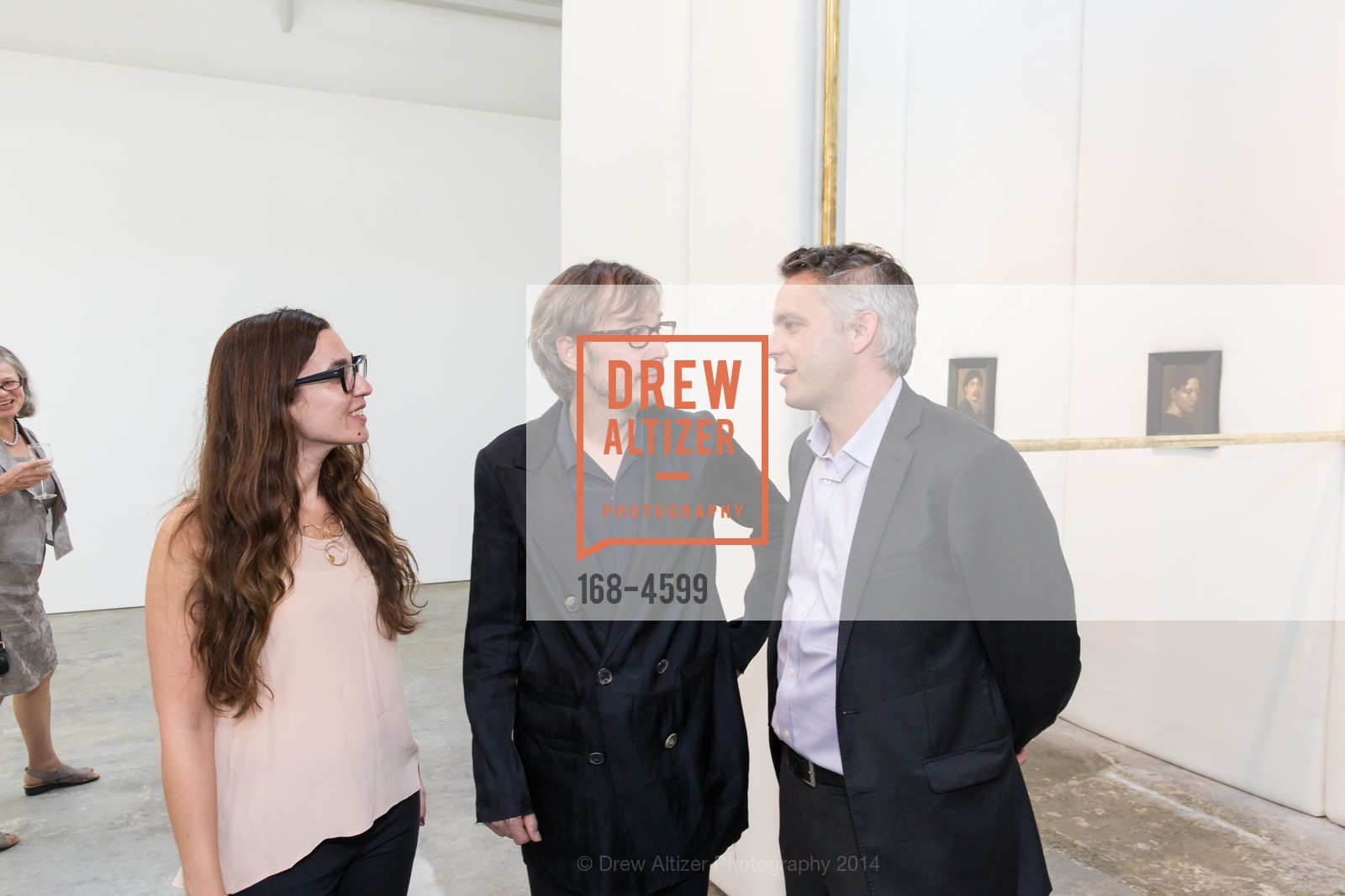 Jenny Gheith, Markus Schinwald, Anthony Huberman, Markus Schinwald Re-Launch at CCA WATTIS INSTITUTE FOR CONTEMPORARY ARTS, US, September 9th, 2014, Photo #168-4599 Jenny Gheith, Markus Schinwald, Anthony Huberman, Photo #168-4599