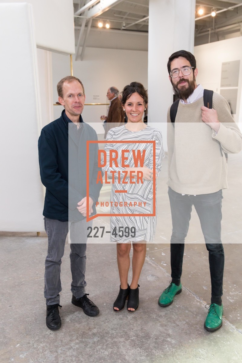 David Reinfurt, Juana Berrio, Aaron Harbour, Markus Schinwald Re-Launch at CCA WATTIS INSTITUTE FOR CONTEMPORARY ARTS, US, September 9th, 2014, Photo #227-4599 David Reinfurt, Juana Berrio, Aaron Harbour, Photo #227-4599