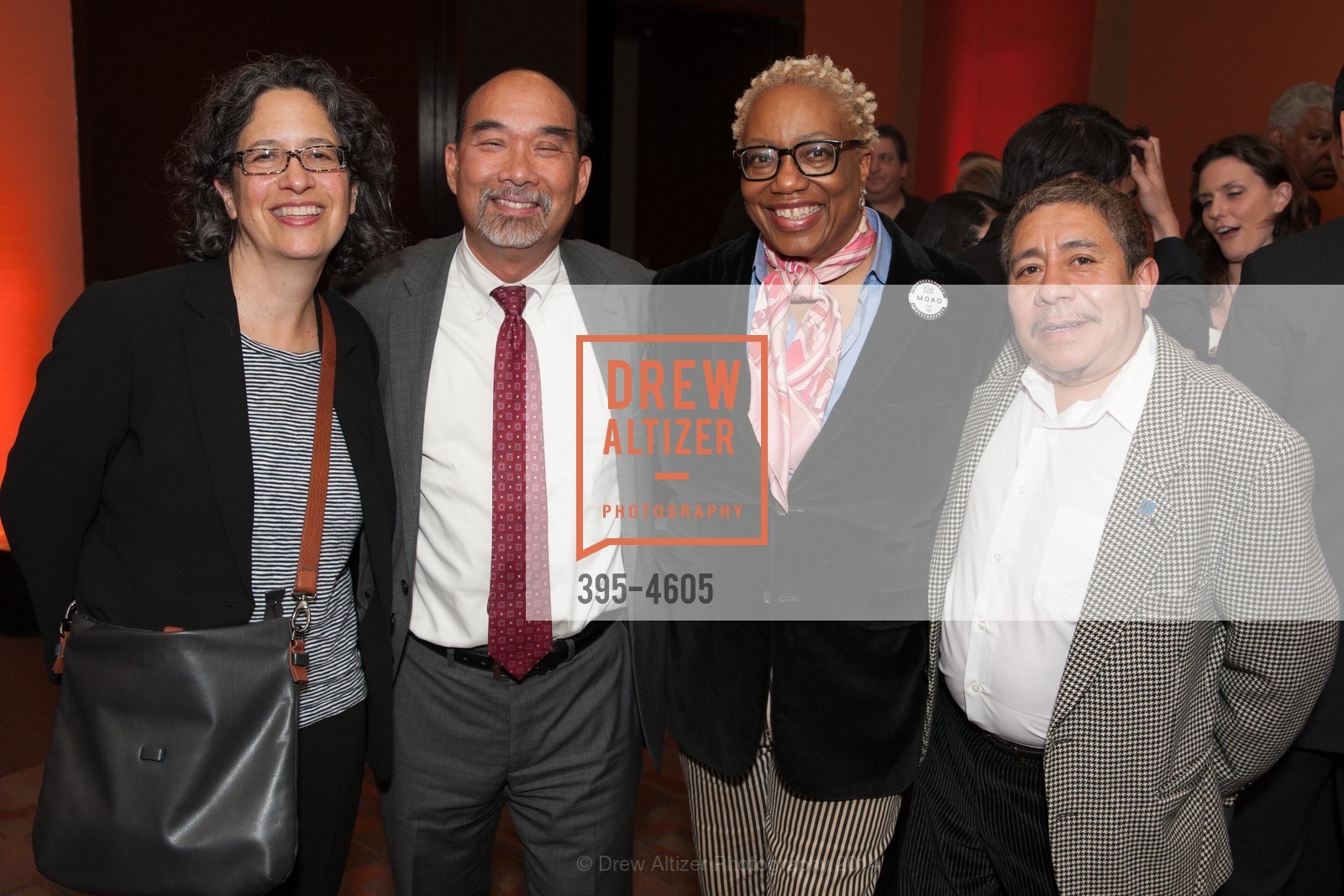 Heidi Gewertz, Olson Lee, Linda Hamilton, Manuel Quijano, 25 YEARS OF BUILDING HOMES & HOPE: San Francisco Housing Development Corporation's 25th Anniversary Gala and Awards Dinner, US, April 16th, 2014, Photo #395-4605 Heidi Gewertz, Olson Lee, Linda Hamilton, Manuel Quijano, Photo #395-4605