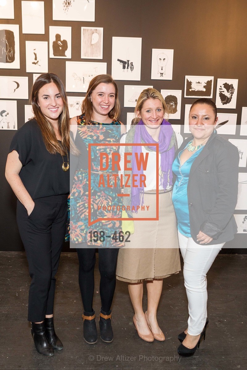 Kristina Olivera, Melanie Scanlin, Fleur Keyes, Marta Villela, FOG Design + Art Designers Forum Preview, US. Fort Mason Festival Pavilion, January 15th, 2014,Drew Altizer, Drew Altizer Photography, full-service event agency, private events, San Francisco photographer, photographer California