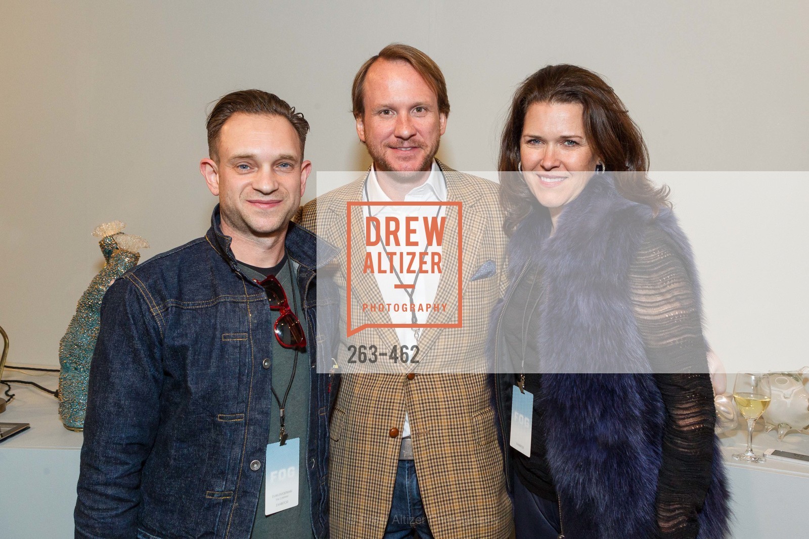 Evan Snyderman, Roth Martin, Kendall Wilkinson, FOG Design + Art Designers Forum Preview, US. Fort Mason Festival Pavilion, January 15th, 2014,Drew Altizer, Drew Altizer Photography, full-service agency, private events, San Francisco photographer, photographer california