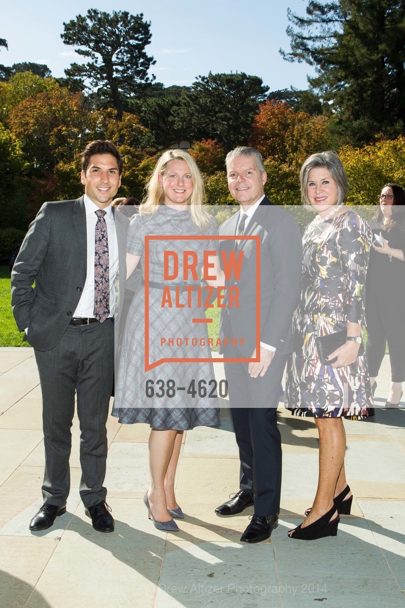 Justin Stankiewicz, Rebecca Kita, Phillip Broess, Susan Paganini, SAKS 5TH AVENUE Presents The Art of Fashion by Carolina Herrera at the DeYOUNG MUSEUM, US, November 4th, 2014, Photo #638-4620 Justin Stankiewicz, Rebecca Kita, Phillip Broess, Susan Paganini, Photo #638-4620