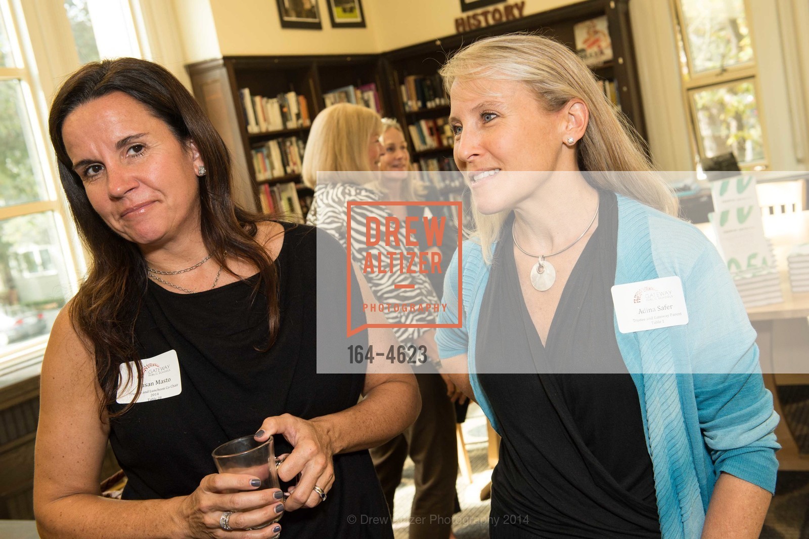 Susan Masto, Adina Safer, Gateway Public Schools - 12TH ANNUAL MATTERS OF THE MIND LUNCHEON featuring DAVID KELLEY, US, October 17th, 2014, Photo #164-4623 Susan Masto, Adina Safer, Photo #164-4623