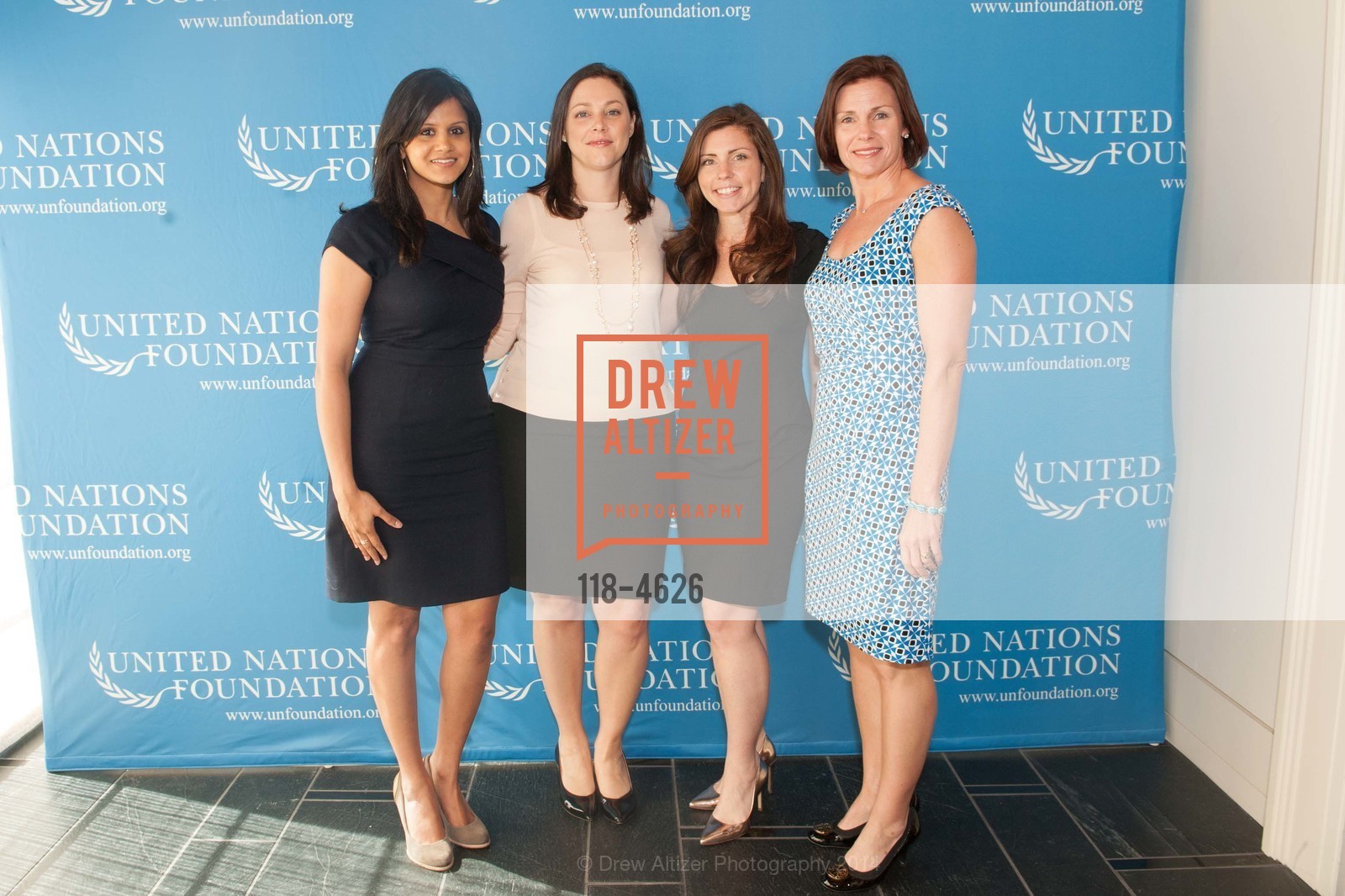 Shana Farley, Amy Perkins, Rebecca Fay, Denise Elson, UNITED NATIONS FOUNDATION's International Women's Day at Rosewood Hotel, US, March 11th, 2014, Photo #118-4626 Shana Farley, Amy Perkins, Rebecca Fay, Denise Elson, Photo #118-4626