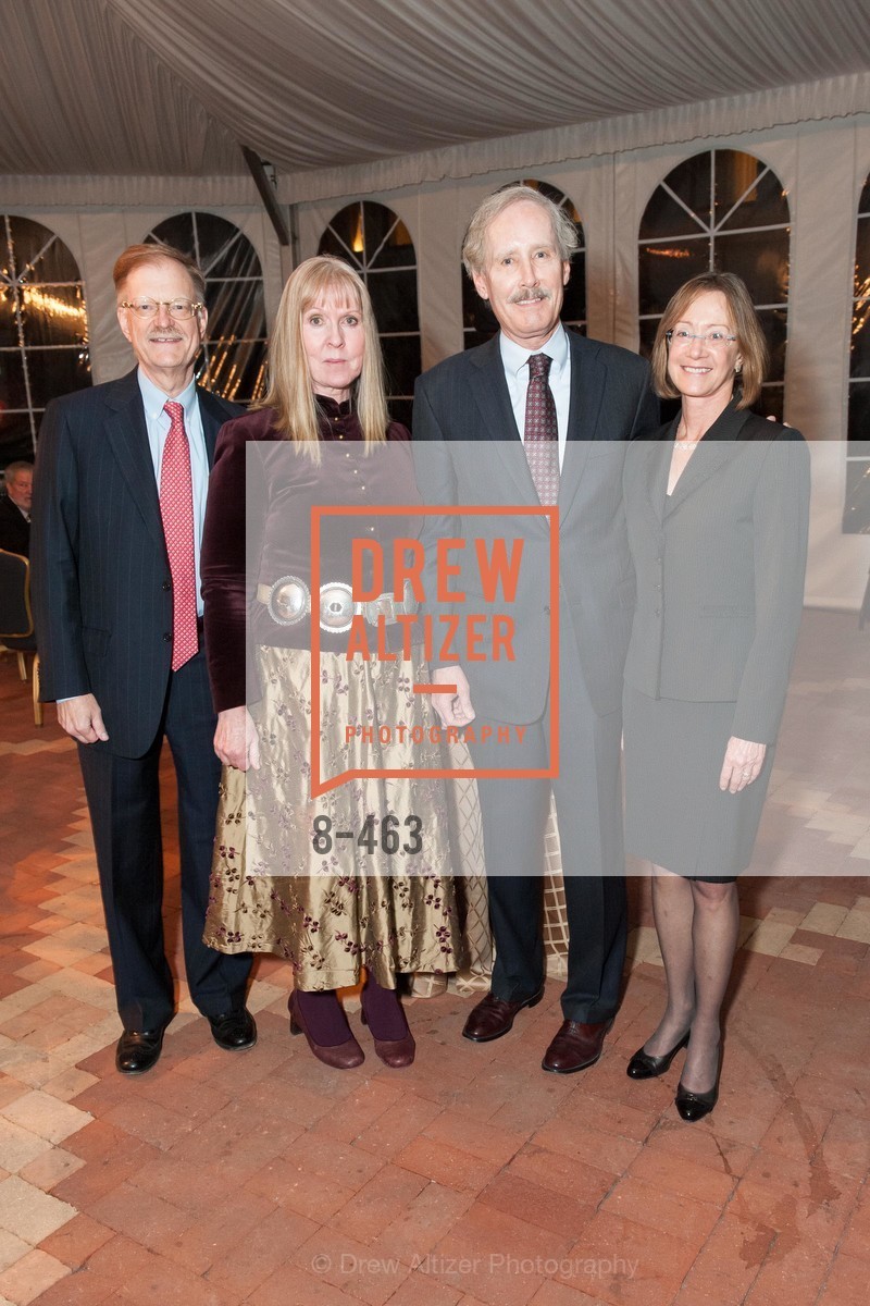 Jim Lyons, Mary Jane Lyons, Doug Young, Terry Young, UCSF Nina Ireland Program for Lung Health Dinner, US. The Terrace Room, The Ritz-Carlton Hotel, Photo #8-463 Jim Lyons, Mary Jane Lyons, Doug Young, Terry Young, Photo #8-463