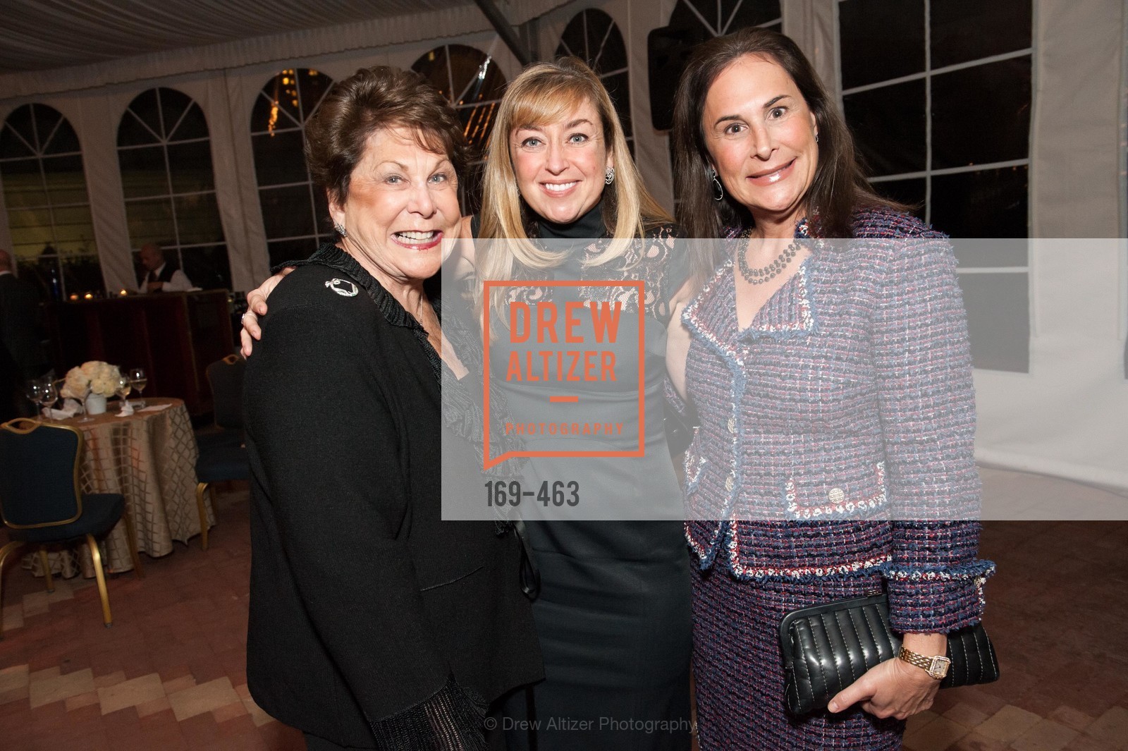 Joelle Benioff, Kathy Barish, Julie Young, UCSF Nina Ireland Program for Lung Health Dinner, US. The Terrace Room, The Ritz-Carlton Hotel, January 15th, 2014,Drew Altizer, Drew Altizer Photography, full-service agency, private events, San Francisco photographer, photographer california