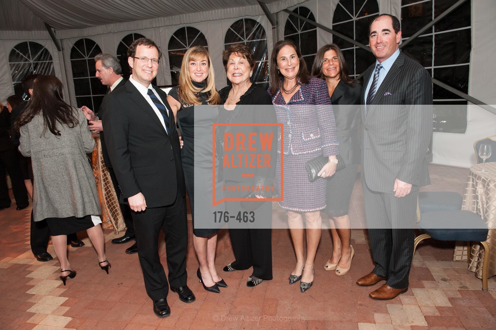 Andy Barish, Kathy Barish, Joelle Benioff, Julie Young, Mary Rockman, David Rockman, UCSF Nina Ireland Program for Lung Health Dinner, US. The Terrace Room, The Ritz-Carlton Hotel, January 15th, 2014,Drew Altizer, Drew Altizer Photography, full-service agency, private events, San Francisco photographer, photographer california