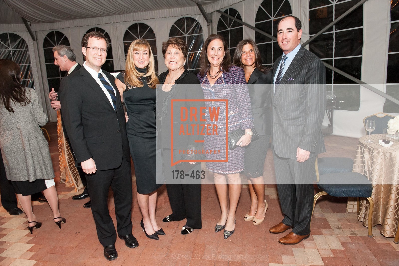 Andy Barish, Kathy Barish, Joelle Benioff, Julie Young, Mary Rockman, David Rockman, UCSF Nina Ireland Program for Lung Health Dinner, US. The Terrace Room, The Ritz-Carlton Hotel, January 15th, 2014,Drew Altizer, Drew Altizer Photography, full-service agency, private events, San Francisco photographer, photographer california