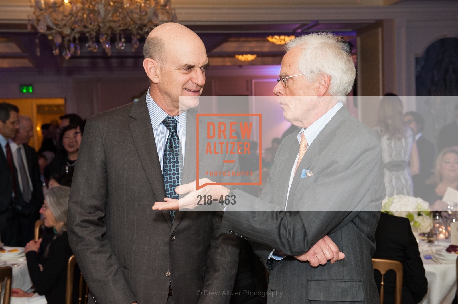 Bob Fisher, Joachim Bechtle, UCSF Nina Ireland Program for Lung Health Dinner, US. The Terrace Room, The Ritz-Carlton Hotel, January 15th, 2014