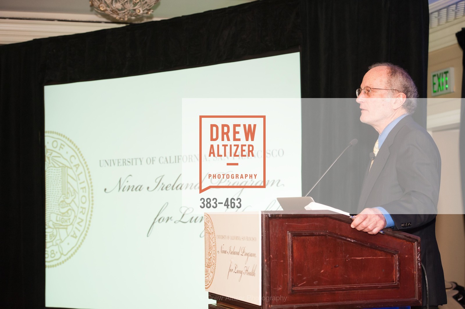 Jeffrey Golden, UCSF Nina Ireland Program for Lung Health Dinner, US. The Terrace Room, The Ritz-Carlton Hotel, January 15th, 2014,Drew Altizer, Drew Altizer Photography, full-service agency, private events, San Francisco photographer, photographer california