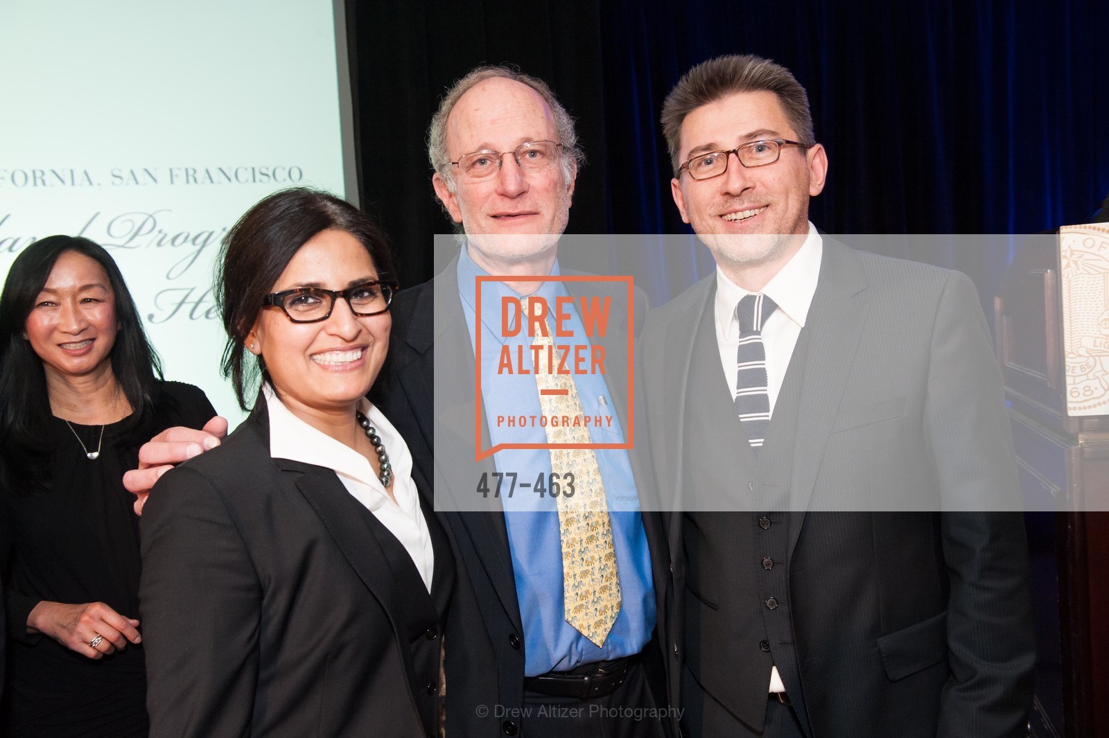Jasleen Kukreja, Jeffrey Golden, Mark Brzezinski, UCSF Nina Ireland Program for Lung Health Dinner, US. The Terrace Room, The Ritz-Carlton Hotel, January 15th, 2014,Drew Altizer, Drew Altizer Photography, full-service agency, private events, San Francisco photographer, photographer california