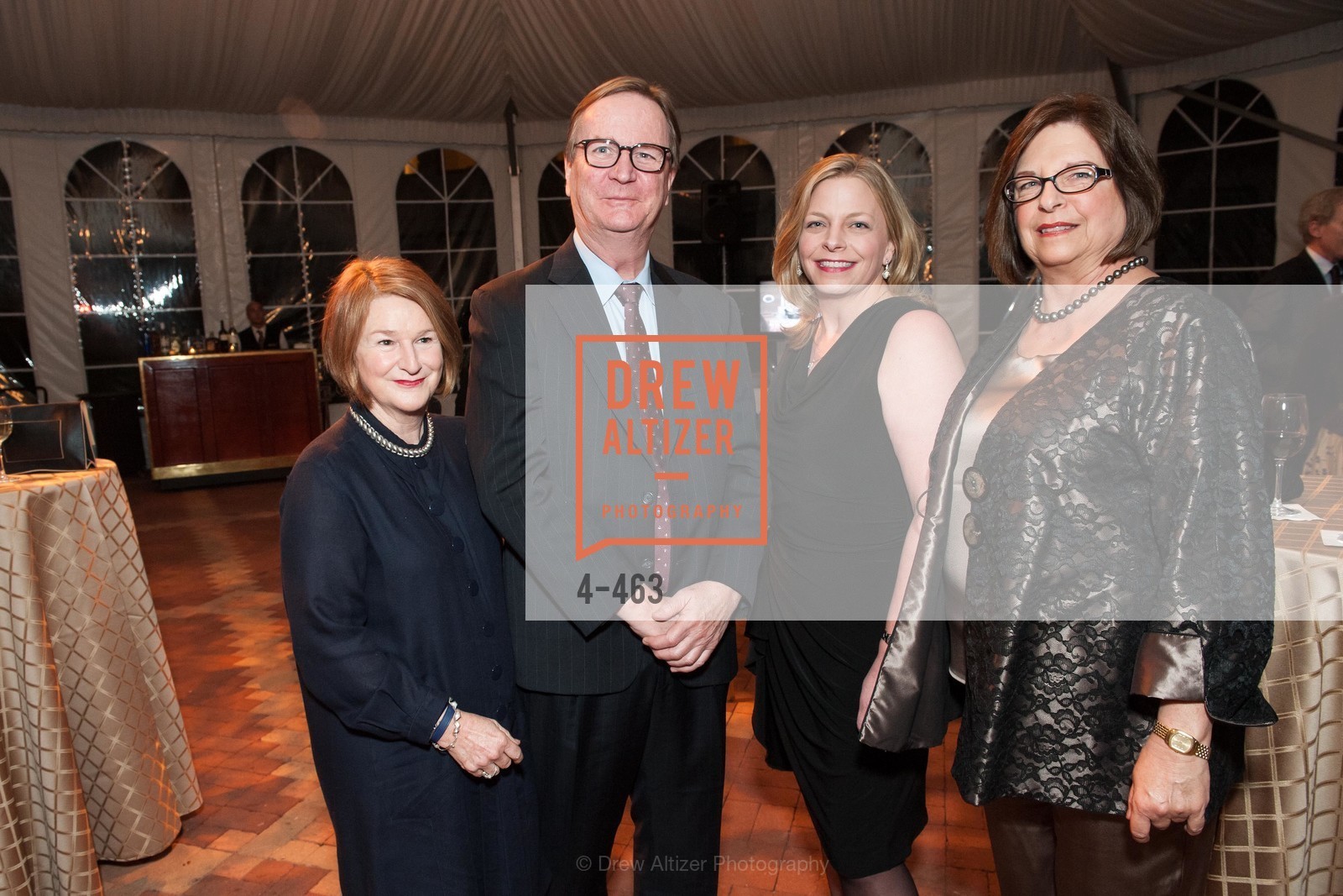 Jane Hawgood, Sam Hawgood, Melissa McKinley, Colleen Norton, UCSF Nina Ireland Program for Lung Health Dinner, US. The Terrace Room, The Ritz-Carlton Hotel, January 15th, 2014,Drew Altizer, Drew Altizer Photography, full-service agency, private events, San Francisco photographer, photographer california