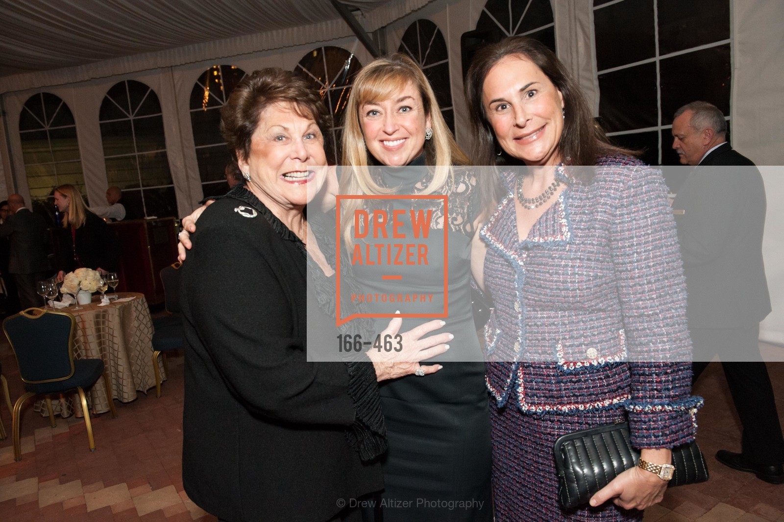 Joelle Benioff, Kathy Barish, Julie Young, UCSF Nina Ireland Program for Lung Health Dinner, US. The Terrace Room, The Ritz-Carlton Hotel, January 15th, 2014,Drew Altizer, Drew Altizer Photography, full-service agency, private events, San Francisco photographer, photographer california