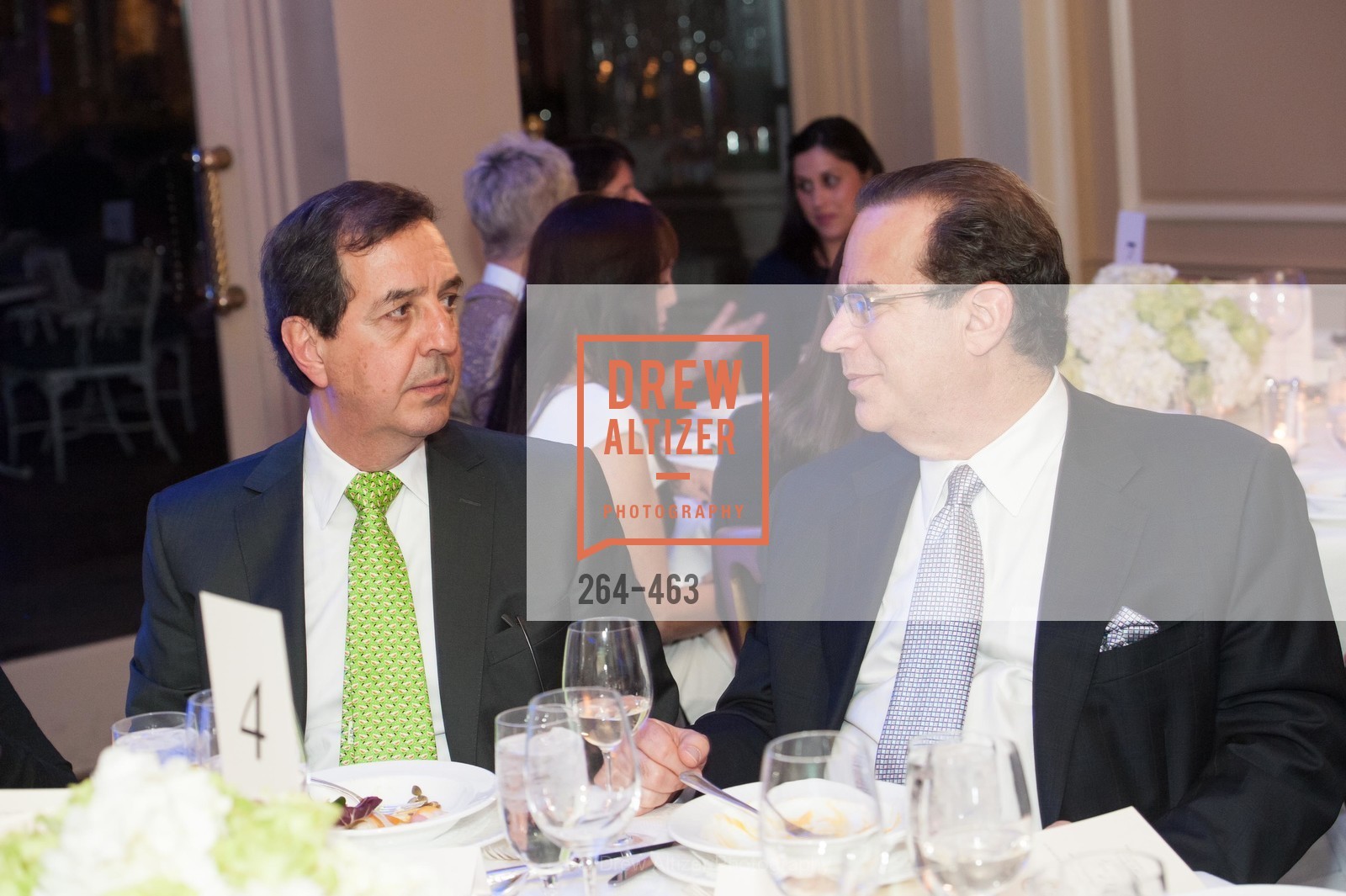 Jaime Sepulveda, Elliott Sigal, UCSF Nina Ireland Program for Lung Health Dinner, US. The Terrace Room, The Ritz-Carlton Hotel, January 15th, 2014,Drew Altizer, Drew Altizer Photography, full-service agency, private events, San Francisco photographer, photographer california