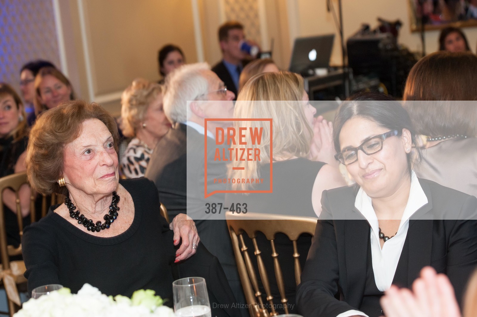 Doris Fisher, Jasleen Kukreja, UCSF Nina Ireland Program for Lung Health Dinner, US. The Terrace Room, The Ritz-Carlton Hotel, January 15th, 2014,Drew Altizer, Drew Altizer Photography, full-service agency, private events, San Francisco photographer, photographer california