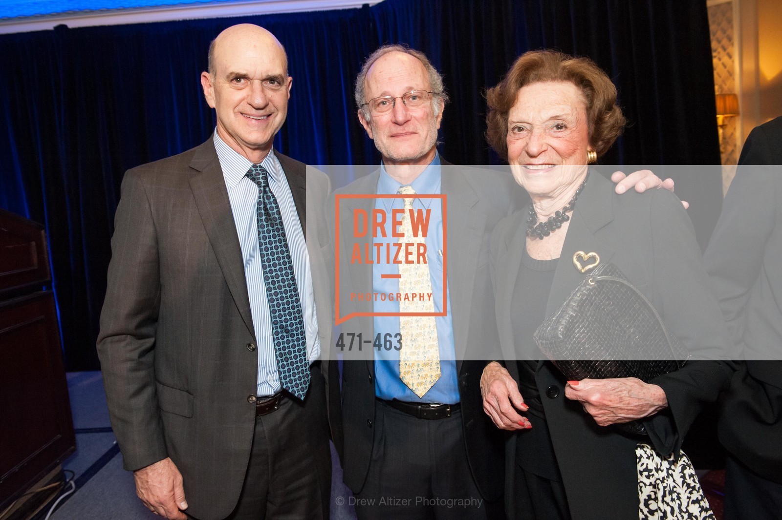 Bob Fisher, Jeffrey Golden, Doris Fisher, UCSF Nina Ireland Program for Lung Health Dinner, US. The Terrace Room, The Ritz-Carlton Hotel, January 15th, 2014,Drew Altizer, Drew Altizer Photography, full-service agency, private events, San Francisco photographer, photographer california
