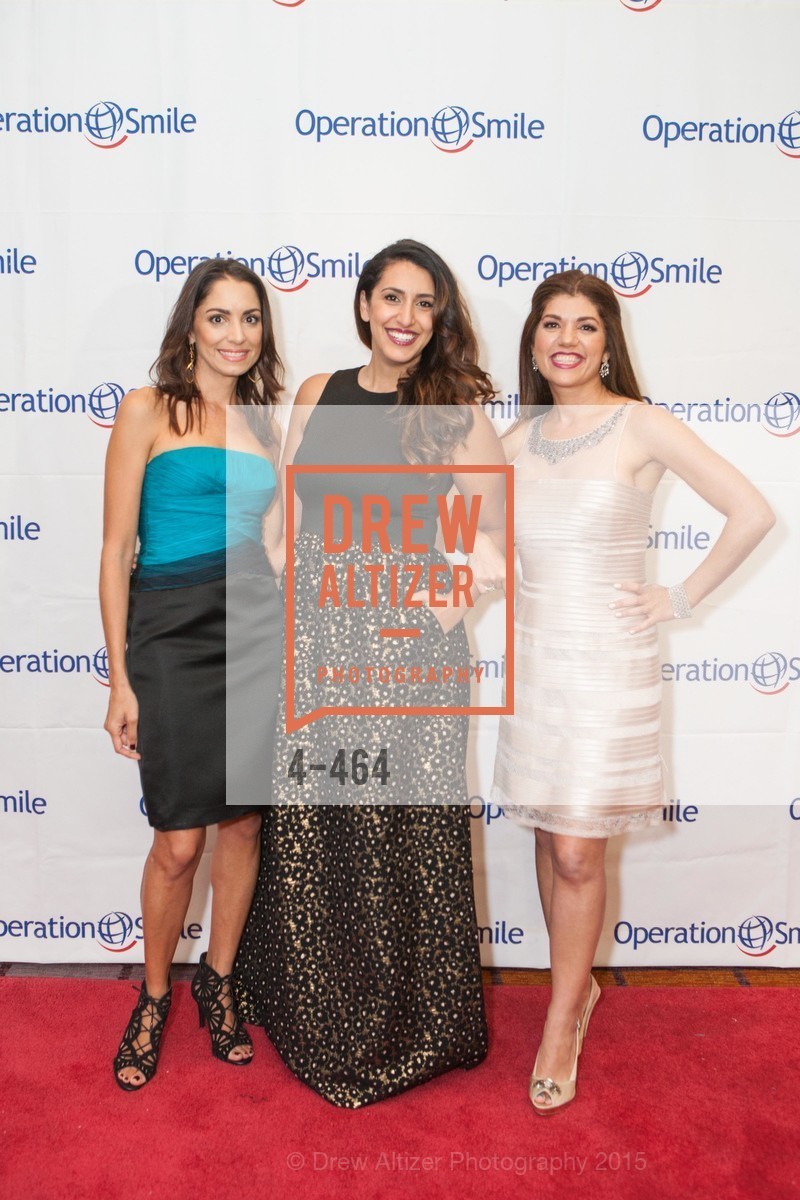 Shirin Aryanpour, Sara Agah Franti, Shabnam Farzaneh, Operation Smile Presents THE SAN FRANCISCO 2015 SMILE GALA, InterContinental Hotel, November 7th, 2015,Drew Altizer, Drew Altizer Photography, full-service agency, private events, San Francisco photographer, photographer california