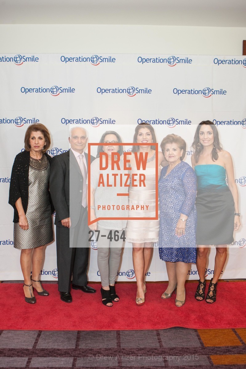 Azarni Jaleh, Hamid Alavian, Shahin Ghassnou, Shabnam Farzaneh, Pani Azarni, Shirin Aryanpour, Operation Smile Presents THE SAN FRANCISCO 2015 SMILE GALA, InterContinental Hotel, November 7th, 2015,Drew Altizer, Drew Altizer Photography, full-service agency, private events, San Francisco photographer, photographer california
