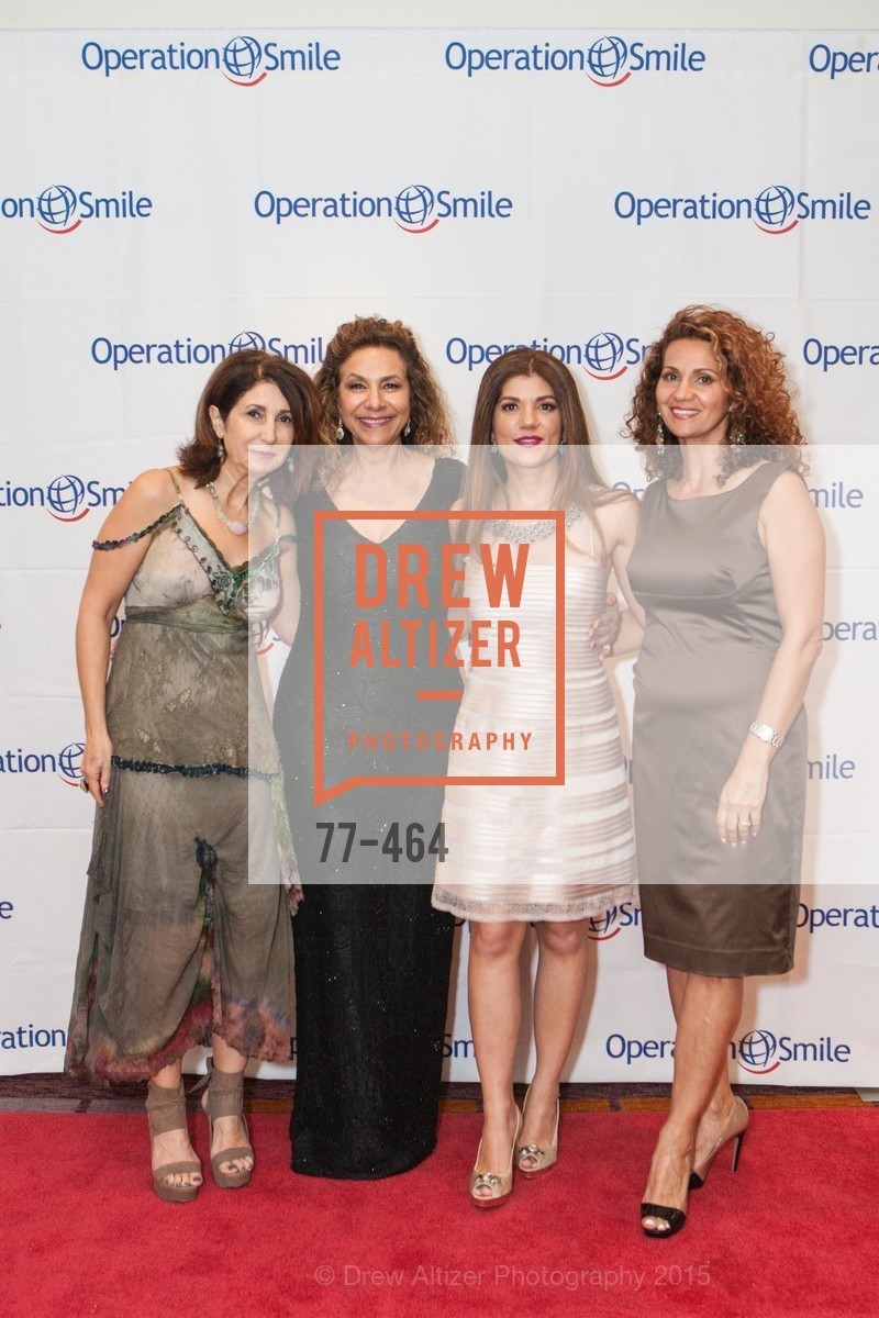 Zefarid Fenaie, Gloria Hakimi, Shabnam Farzaneh, Mozdeh Saleh, Operation Smile Presents THE SAN FRANCISCO 2015 SMILE GALA, InterContinental Hotel, November 7th, 2015,Drew Altizer, Drew Altizer Photography, full-service agency, private events, San Francisco photographer, photographer california