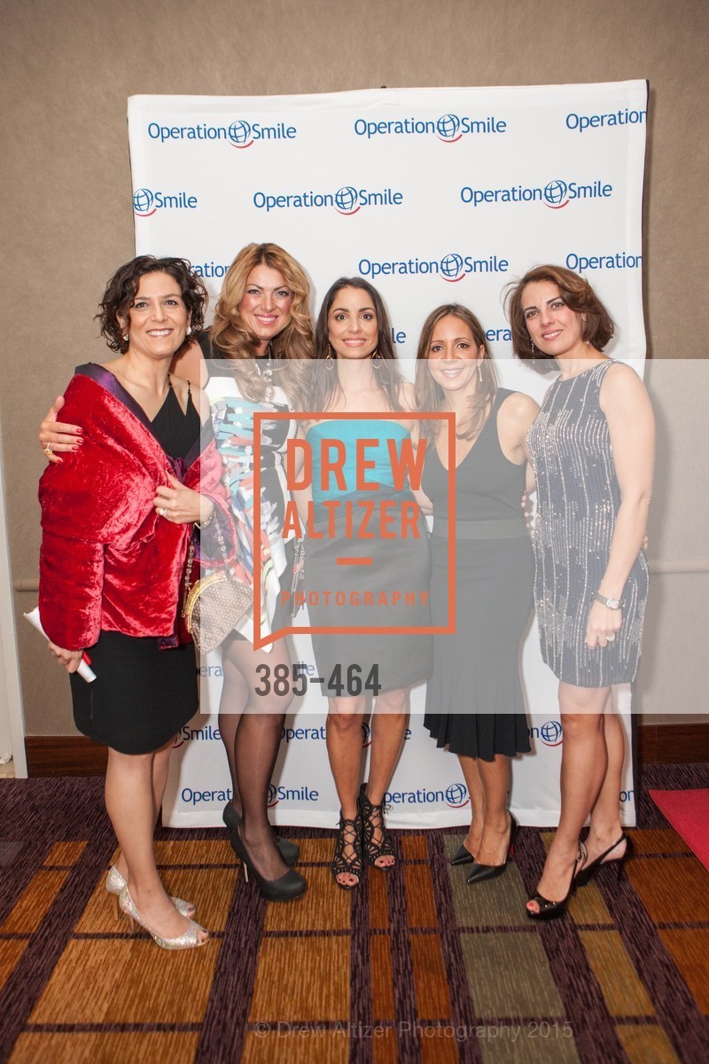Pooneh Yamini, Claudia Karkia, Shirin Aryanpour, Ali Zadeh, Leila Azad, Operation Smile Presents THE SAN FRANCISCO 2015 SMILE GALA, InterContinental Hotel, November 7th, 2015,Drew Altizer, Drew Altizer Photography, full-service agency, private events, San Francisco photographer, photographer california