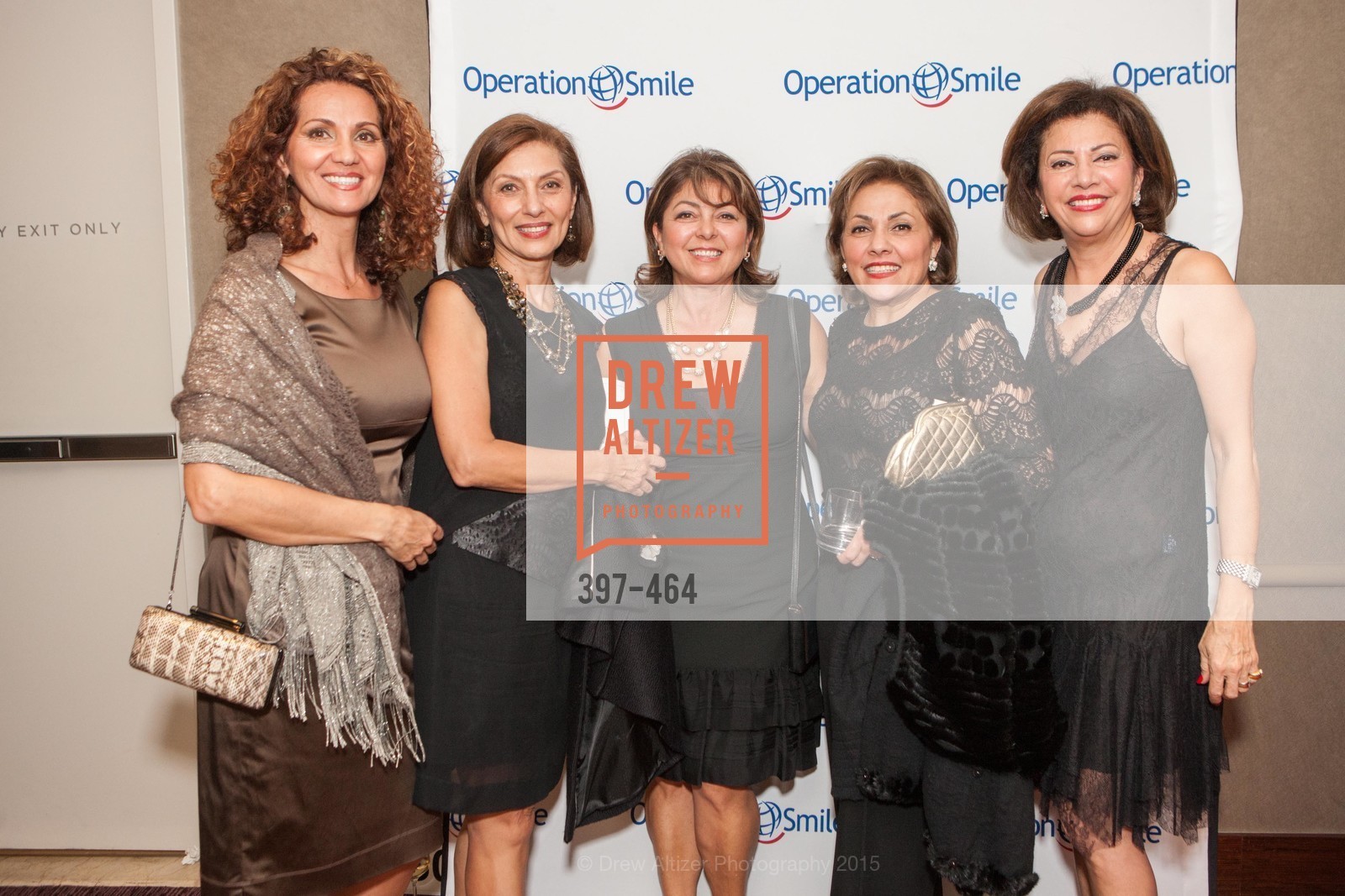 Mozdeh Saleh, Susan Rajabi, Salma Khayami, Operation Smile Presents THE SAN FRANCISCO 2015 SMILE GALA, InterContinental Hotel. InterContinental Hotel, November 7th, 2015, Photo #397-464 Mozdeh Saleh, Susan Rajabi, Salma Khayami, Photo #397-464