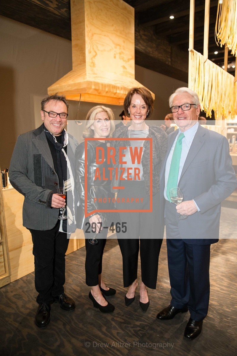 Stanlee Gatti, Cathy Topham, Helen Schwab, Charles Schwab, FOG Design + Art Preview Gala, US. US, January 16th, 2014,Drew Altizer, Drew Altizer Photography, full-service agency, private events, San Francisco photographer, photographer california