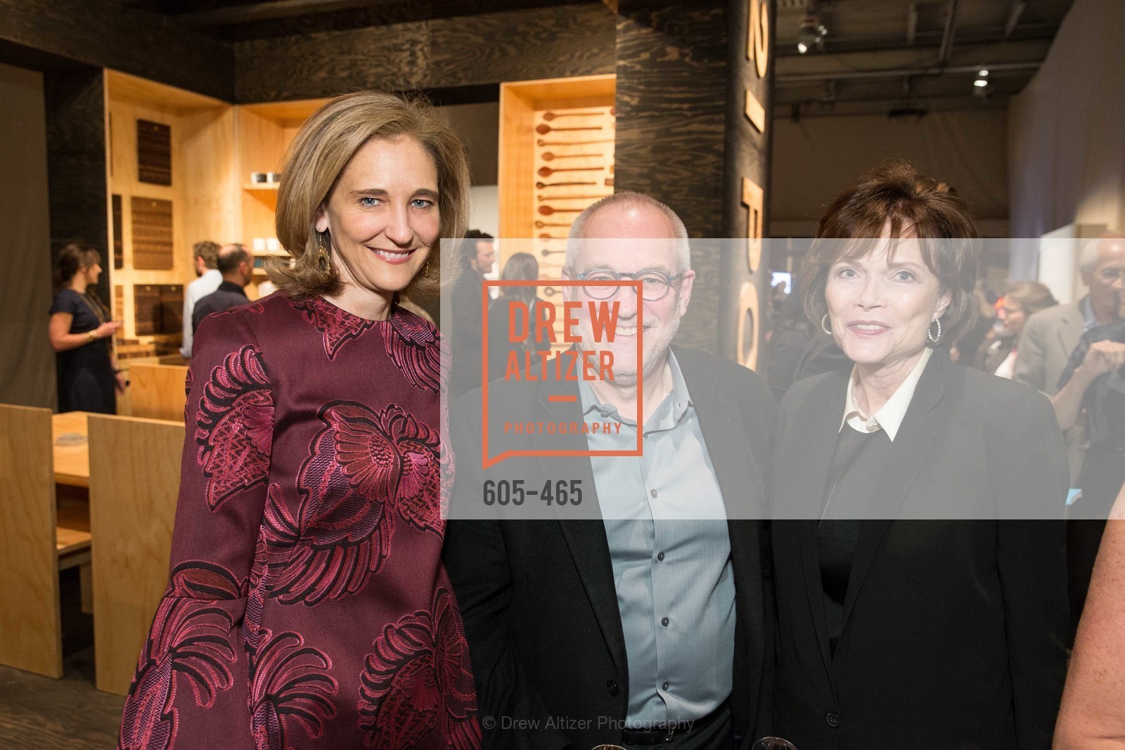 Jennifer Biederbeck, Gary Garrels, Kay Walker, FOG Design + Art Preview Gala, US. US, January 16th, 2014,Drew Altizer, Drew Altizer Photography, full-service agency, private events, San Francisco photographer, photographer california