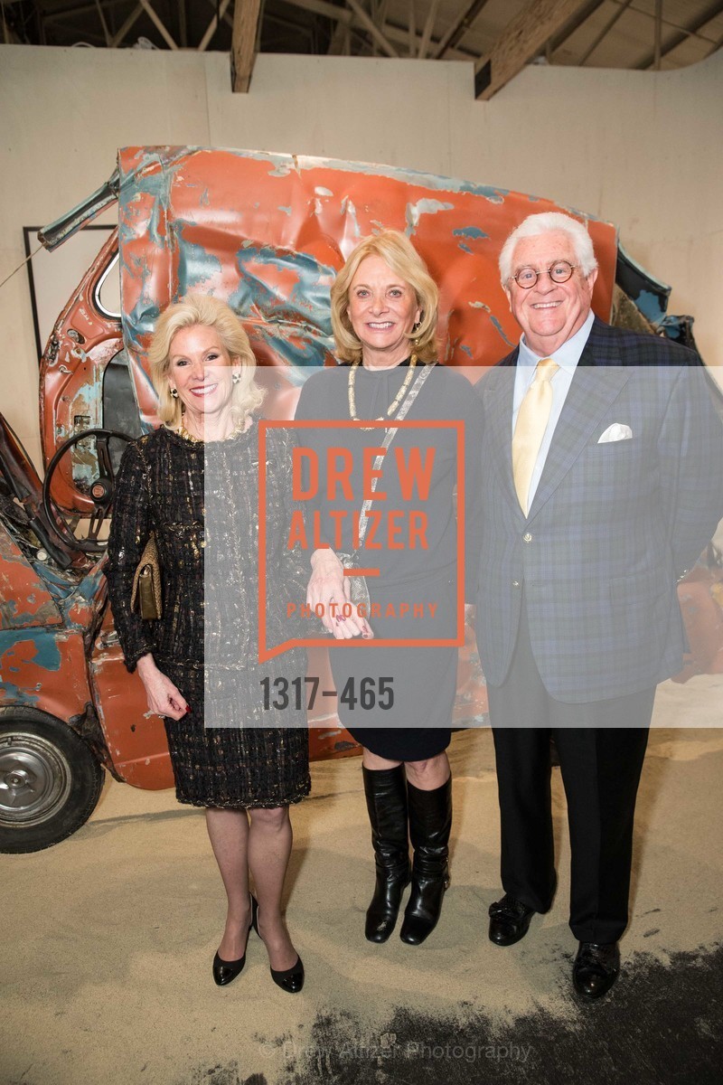 Dede Wilsey, Sara Hills, Bob Hill, FOG Design + Art Preview Gala, US. US, January 16th, 2014,Drew Altizer, Drew Altizer Photography, full-service event agency, private events, San Francisco photographer, photographer California