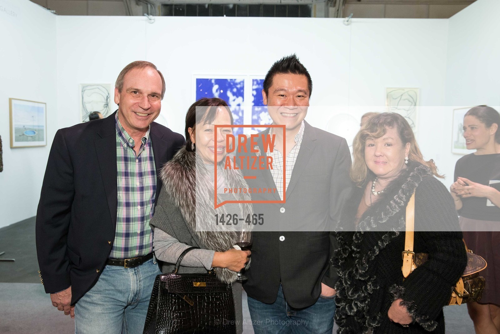 Loren Rohr, Joan Vinson, Kevin Hsu, Geri Ferrer Chan, FOG Design + Art Preview Gala, US. US, . US, Photo #1426-465 Loren Rohr, Joan Vinson, Kevin Hsu, Geri Ferrer Chan, Photo #1426-465