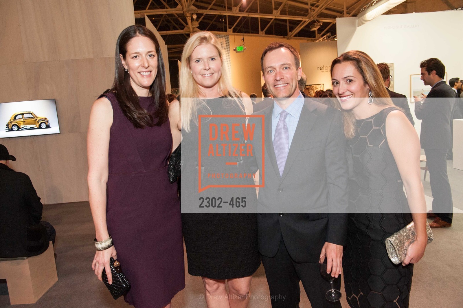 Lisa Targer, Virginia Tusher, Scott Crabill, Angela Crabill, FOG Design + Art Preview Gala, US. US, January 16th, 2014,Drew Altizer, Drew Altizer Photography, full-service event agency, private events, San Francisco photographer, photographer California