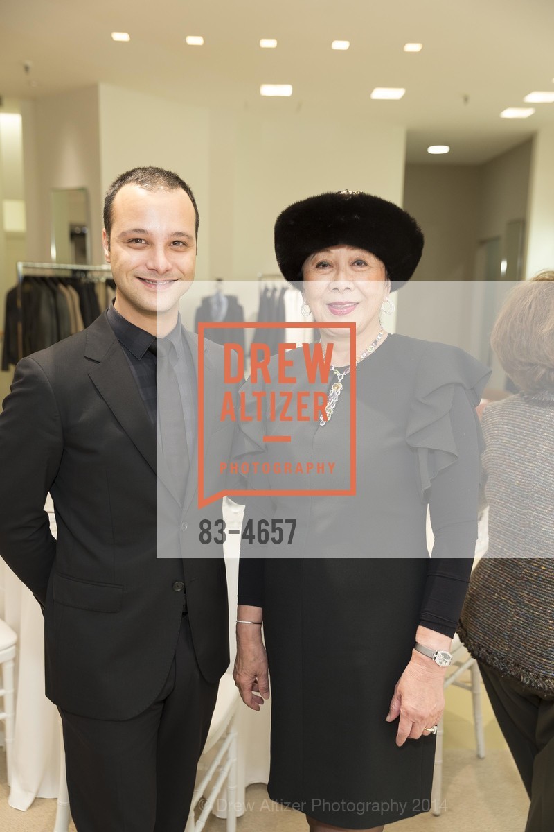 Joe Cacolici, Margaret Collins, SAKS FIFTH AVENUE Sponsored Luncheon & AKRIS Fashion Show SF SYMPHONY, US, December 3rd, 2014, Photo #83-4657 Joe Cacolici, Margaret Collins, Photo #83-4657