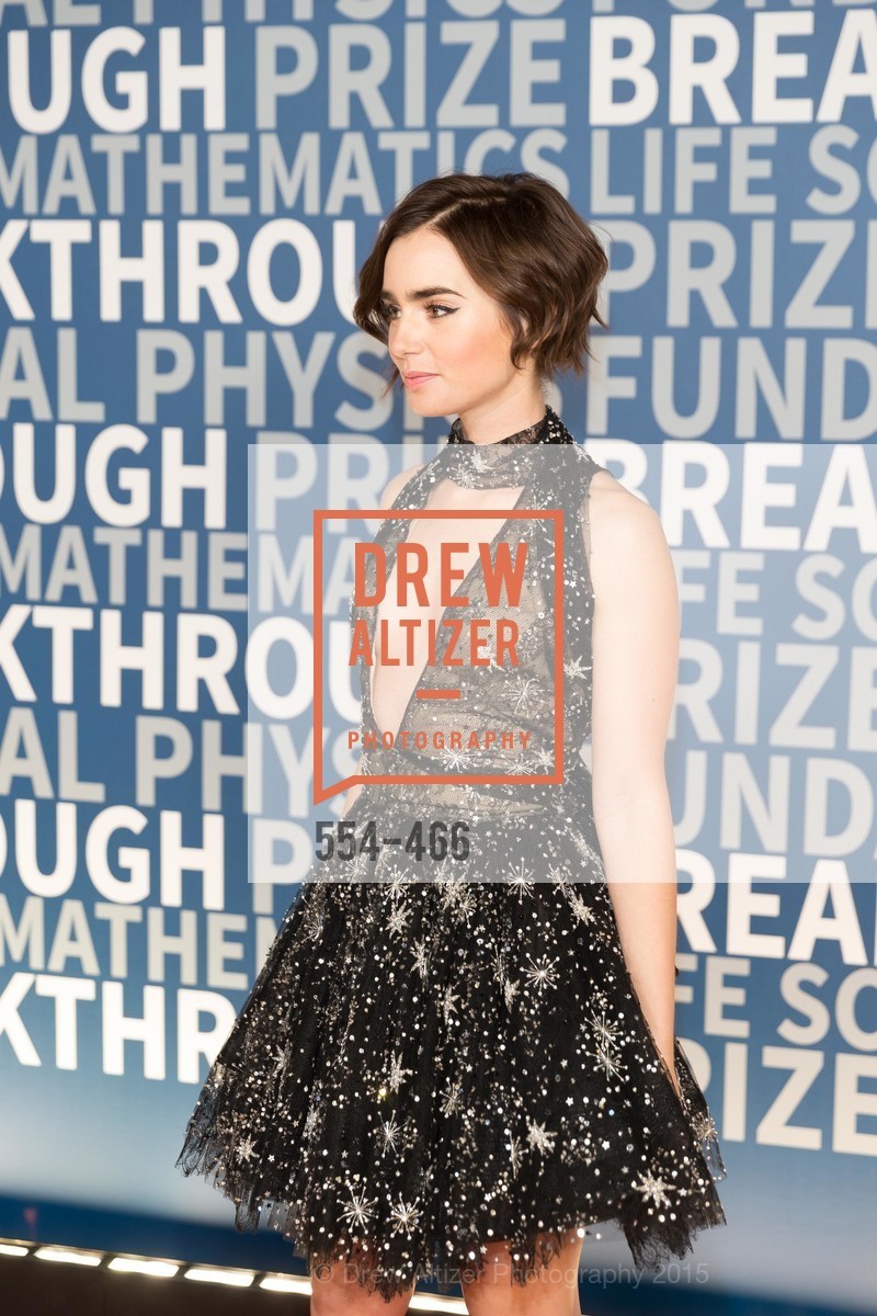 Lily Collins, THE BREAKTHROUGH PRIZE Hosted By Seth MacFarlane, Ames Research Center. Naval Air Station, Moffett Field, November 8th, 2015,Drew Altizer, Drew Altizer Photography, full-service agency, private events, San Francisco photographer, photographer california