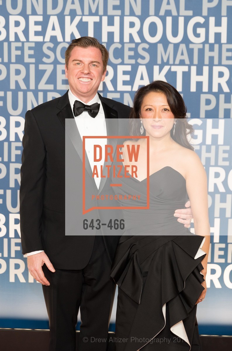 Tony Bates, Cori Bates, THE BREAKTHROUGH PRIZE Hosted By Seth MacFarlane, Ames Research Center. Ames Research Center, . Naval Air Station, Moffett Field, November 8th, 2015, Photo #643-466 Tony Bates, Cori Bates, Photo #643-466