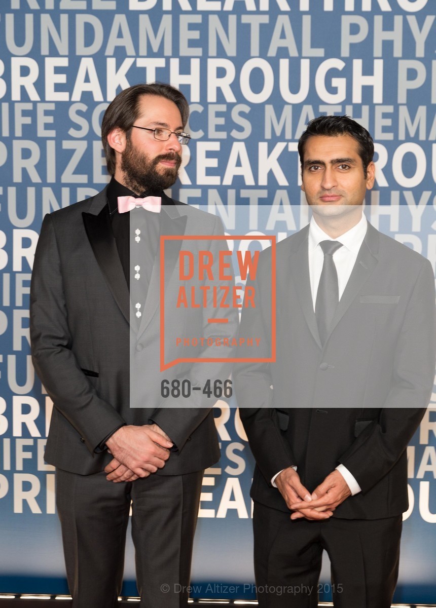 Martin Starr, Kumail Nanjiani, THE BREAKTHROUGH PRIZE Hosted By Seth MacFarlane, Ames Research Center. Ames Research Center, . Naval Air Station, Moffett Field, November 8th, 2015, Photo #680-466 Martin Starr, Kumail Nanjiani, Photo #680-466