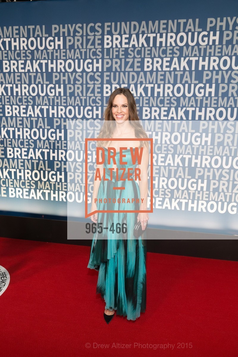 Hilary Swank, THE BREAKTHROUGH PRIZE Hosted By Seth MacFarlane, Ames Research Center. Naval Air Station, Moffett Field, November 8th, 2015,Drew Altizer, Drew Altizer Photography, full-service event agency, private events, San Francisco photographer, photographer California
