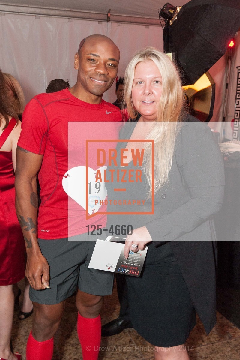 Charles Ceasar, Hope Daly-Ceasar, Third Annual Go Red Strut 2014 Presented by WELLS FARGO in Support of the AMERICAN HEART ASSOCIATION, US, February 7th, 2014, Photo #125-4660 Charles Ceasar, Hope Daly-Ceasar, Photo #125-4660