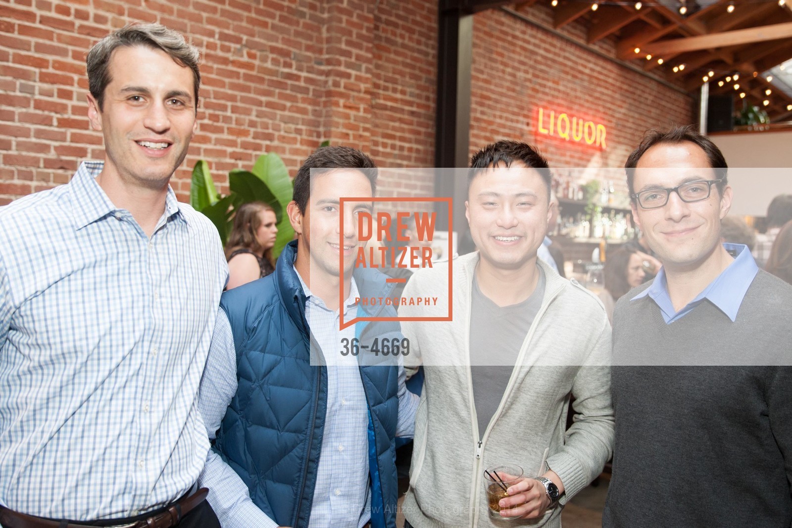 Josh Conderys, Ariel Nikzad, Andy Ding, Phil Roberts, NATOMA CABANA Opening Night, US, July 16th, 2014, Photo #36-4669 Josh Conderys, Ariel Nikzad, Andy Ding, Phil Roberts, Photo #36-4669