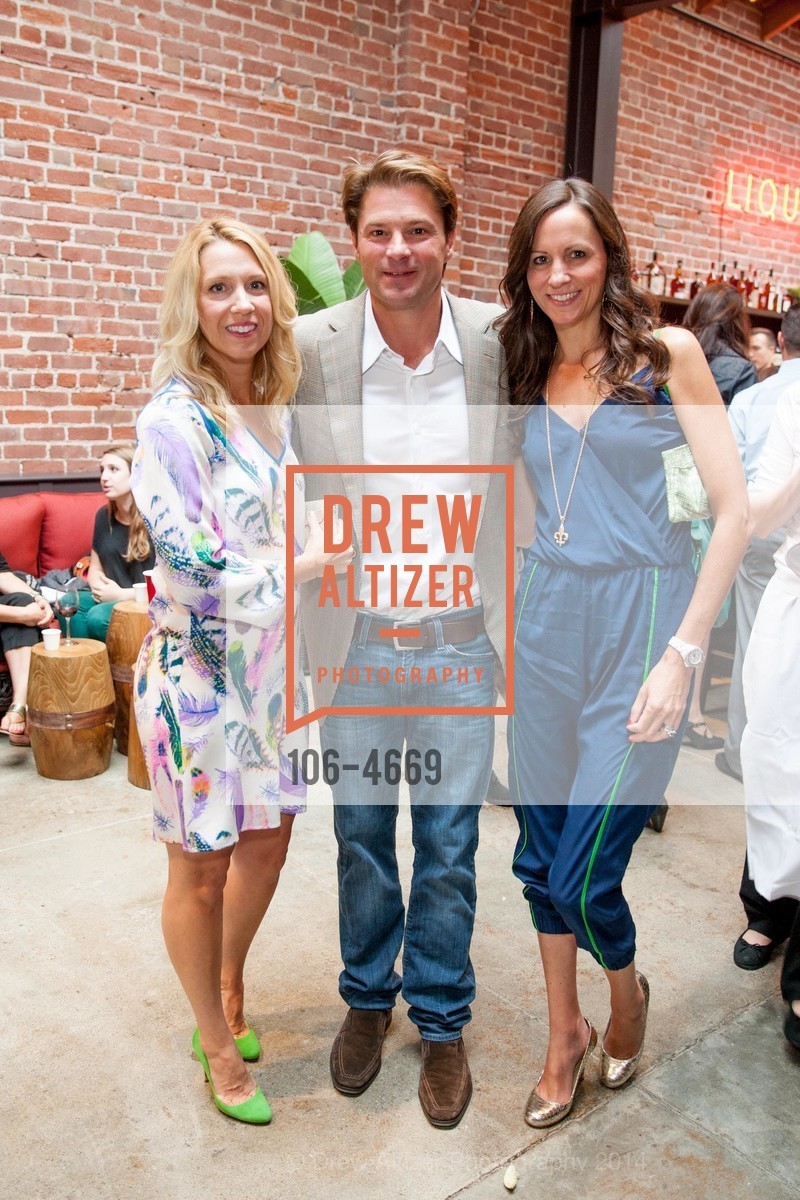 Millie Tooker, Joe Murad, Valerie Keely, NATOMA CABANA Opening Night, US, July 16th, 2014, Photo #106-4669 Millie Tooker, Joe Murad, Valerie Keely, Photo #106-4669