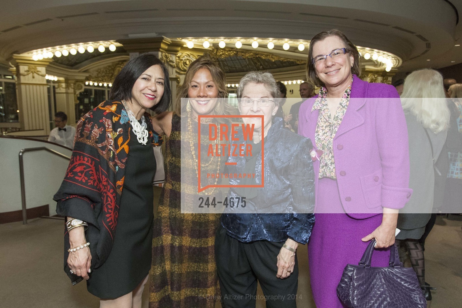Margo Maxey, Virginia Price, Judy Anderson, Carolyn Koenig, SF BALLET Fashion Show Launch Party at NEIMAN MARCUS, US, March 5th, 2014, Photo #244-4675 Margo Maxey, Virginia Price, Judy Anderson, Carolyn Koenig, Photo #244-4675