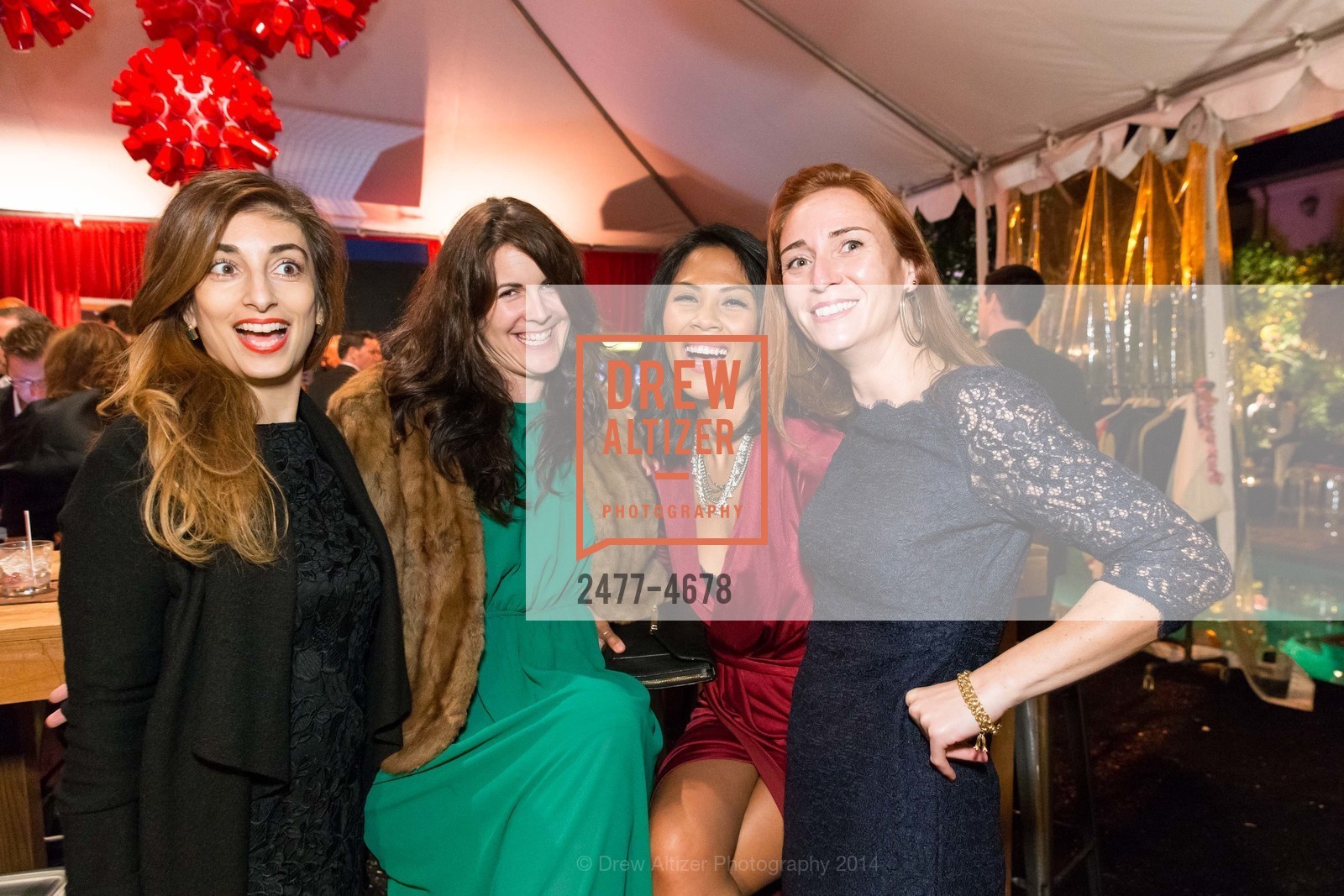 Lydia Akhzar, Molly Garahan, Harriet Garcia, Shelly Strebel, SUPERBALL Benefiting 49ers Foundation, US, September 26th, 2014, Photo #2477-4678 Lydia Akhzar, Molly Garahan, Harriet Garcia, Shelly Strebel, Photo #2477-4678