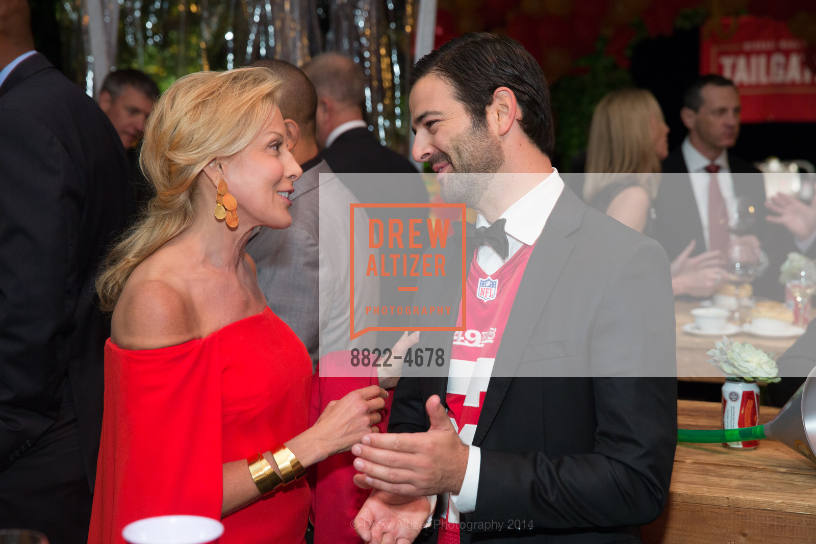 Jillian Manus, Noah Lichtenstein, SUPERBALL Benefiting 49ers Foundation, US, September 26th, 2014, Photo #8822-4678 Jillian Manus, Noah Lichtenstein, Photo #8822-4678