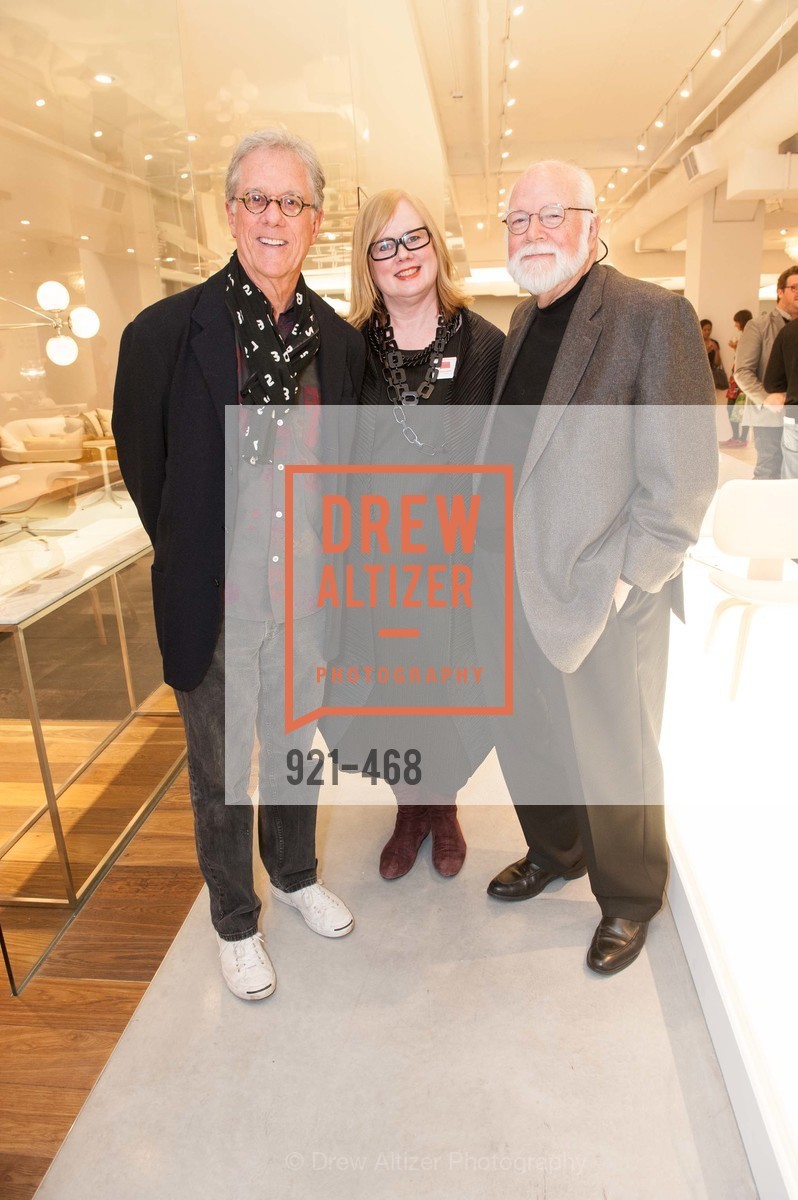 Rob Forbes, Sandra Hansel, Kit Hinrichs, DESIGN WITHIN REACH Studio Opening, US. US, . US, Photo #921-468 Rob Forbes, Sandra Hansel, Kit Hinrichs, Photo #921-468