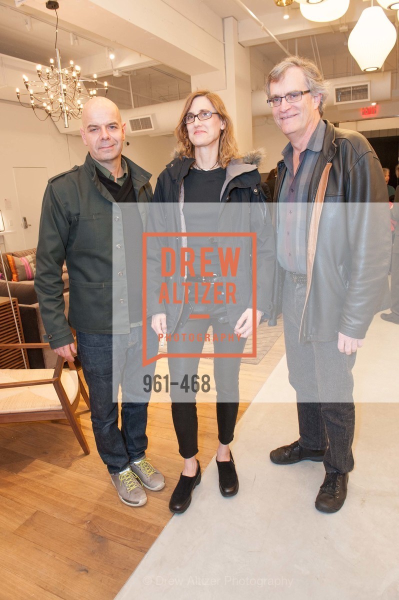 Pablo Cordon, Yvette Sherman, Robert Boyd, DESIGN WITHIN REACH Studio Opening, US. US, January 21st, 2014,Drew Altizer, Drew Altizer Photography, full-service agency, private events, San Francisco photographer, photographer california