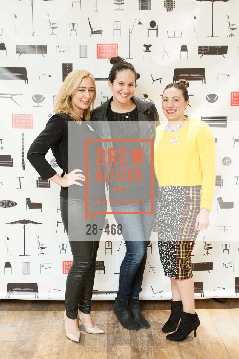 Vienna Bandur, Caitlin Flemming, Kim Phillips, DESIGN WITHIN REACH Studio Opening, US. US, January 21st, 2014,Drew Altizer, Drew Altizer Photography, full-service agency, private events, San Francisco photographer, photographer california