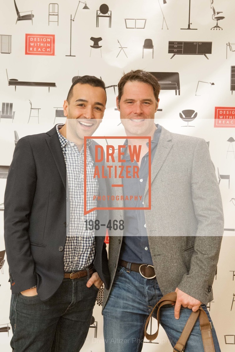 Hassan Makki, Andrew Hill, DESIGN WITHIN REACH Studio Opening, US. US, . US, Photo #198-468 Hassan Makki, Andrew Hill, Photo #198-468