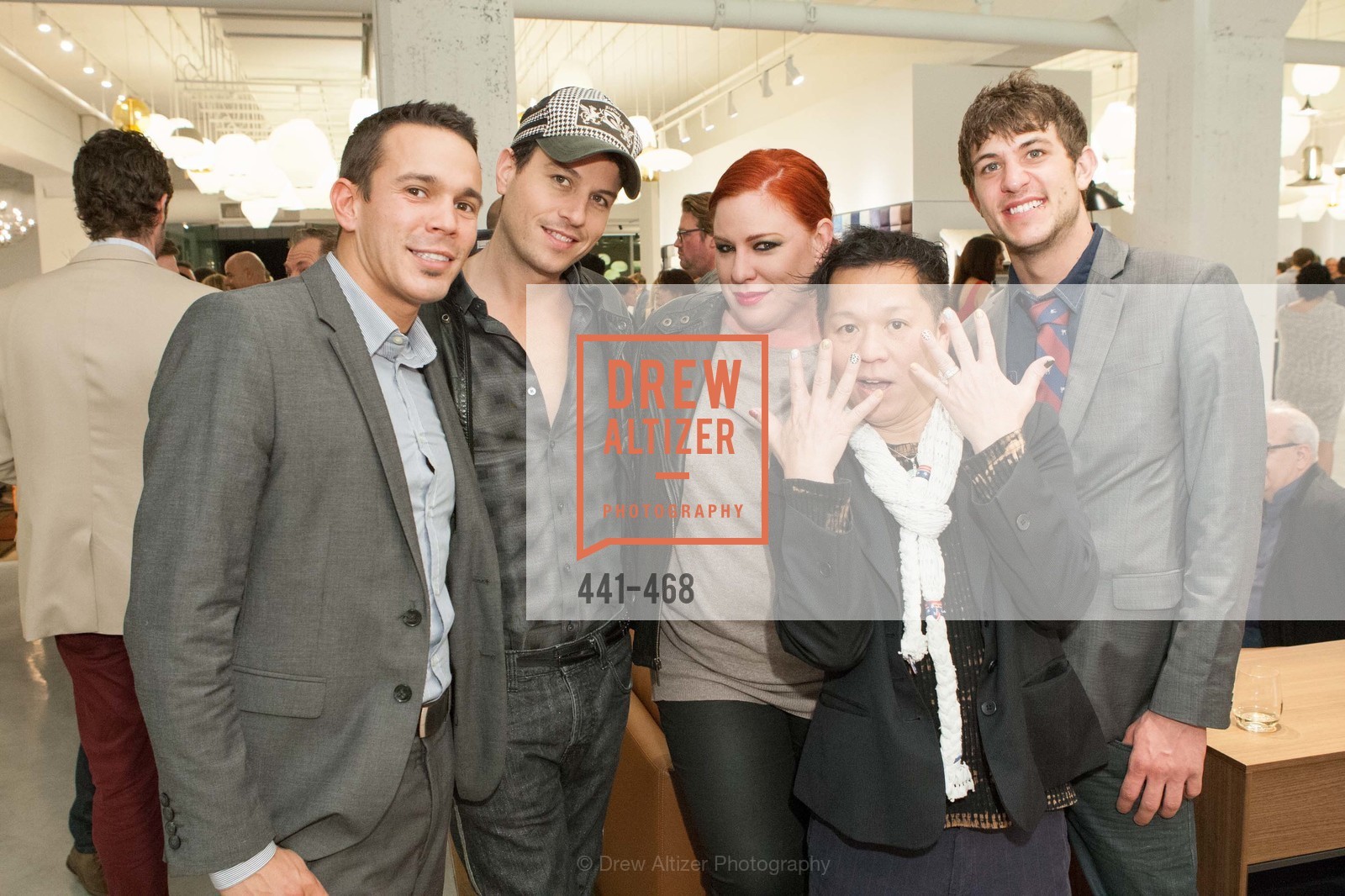 Mykul Chretein, Traver Raims, Diana Coney, Baby Chic, Aaron Muraski, DESIGN WITHIN REACH Studio Opening, US. US, January 21st, 2014,Drew Altizer, Drew Altizer Photography, full-service agency, private events, San Francisco photographer, photographer california